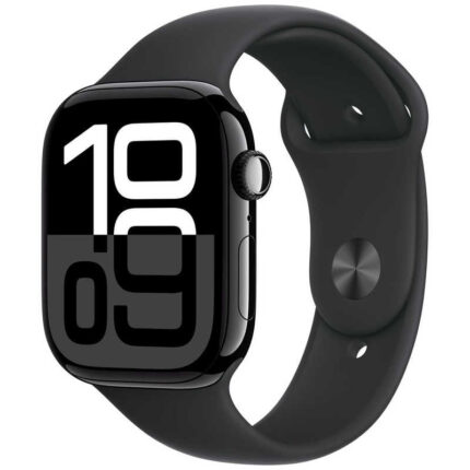 アップル アップル Apple Watch Series 10(GPS ＋ Cellularモデル)- 46mmジェットブラックアルミニウムケースとブラックスポーツバンド - M/L MWY43JA MWY43JA